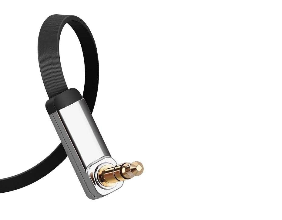 UGREEN 10729 3.5mm Male to 3.5mm Right Angle 3.5mm Aux Cable 5m (Black) V28-ACBUGN10729