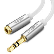 UGREEN 10778 3.5mm Male to 3.5mm Female Extension Cable 5m (White) V28-ACBUGN10778