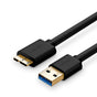 UGREEN USB 3.0 A Male to Micro USB 3.0 Male Cable 1m (Black) 10841 V28-ACBUGN10841