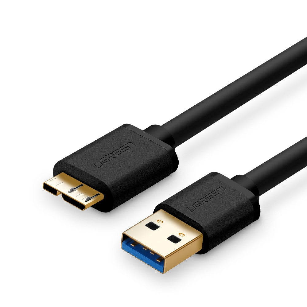 UGREEN USB 3.0 A Male to Micro USB 3.0 Male Cable - Black 2M (10843) V28-ACBUGN10843