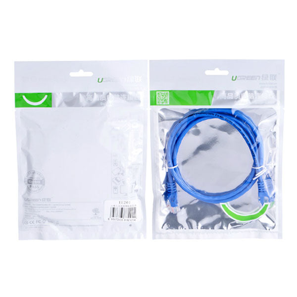 UGREEN Cat6 UTP blue color 26AWG CCA LAN Cable 15M (11207) V28-ACBUGN11207
