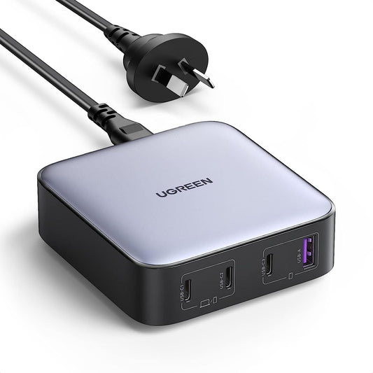 UGREEN 15613 100W USB-C Charger, Nexode 4-Port GaN II Charging Station V28-ACBUGN15613