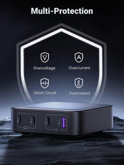 UGREEN 15613 100W USB-C Charger, Nexode 4-Port GaN II Charging Station V28-ACBUGN15613
