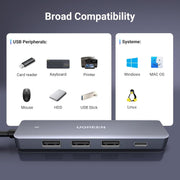 UGREEN 15920 4-Port USB 3.0 Hub V28-ACBUGN15920