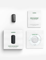 UGREEN 20204 AC650 Dual Band USB WLAN Adapter V28-ACBUGN20204