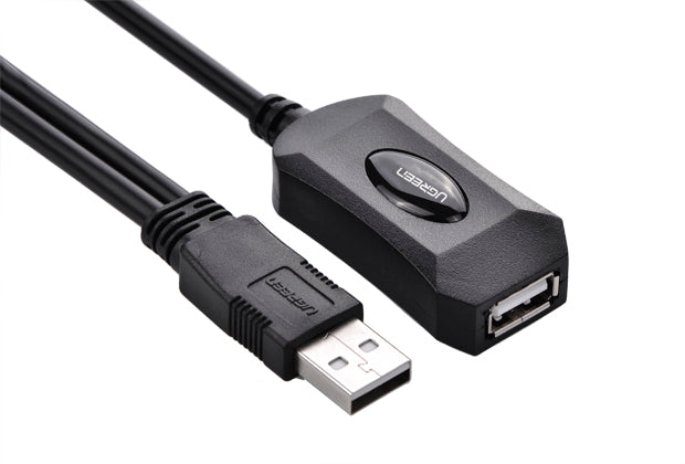 UGREEN USB 2.0 Active Extension Cable with USB Power 5M (20213) V28-ACBUGN20213