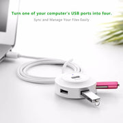 UGREEN 20270 USB 2.0 4-Port Hub White V28-ACBUGN20270