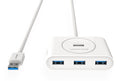 UGREEN USB 3.0 4 Ports Hub White 1M (20283) V28-ACBUGN20283