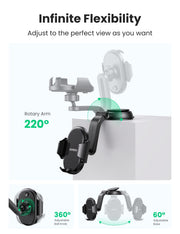 UGREEN 20473 Waterfall-Shaped Suction Cup Phone Mount V28-ACBUGN20473