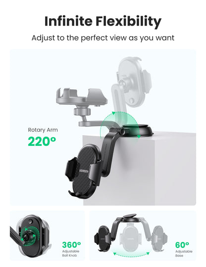 UGREEN 20473 Waterfall-Shaped Suction Cup Phone Mount V28-ACBUGN20473