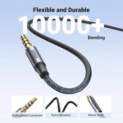 UGREEN 20785 3.5mm Braided 4-Pole Audio Cable Male to Male 3m V28-ACBUGN20785