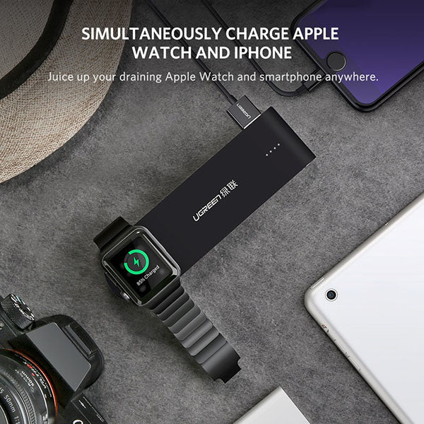 UGREEN Apple i-Watch 2200mAh Black Power Bank (20844) V28-ACBUGN20844