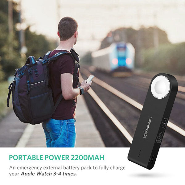UGREEN Apple i-Watch 2200mAh Black Power Bank (20844) V28-ACBUGN20844