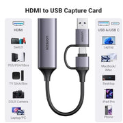 UGREEN 25854 25854 UGREEN HD USB Video Capture Card V28-ACBUGN25854