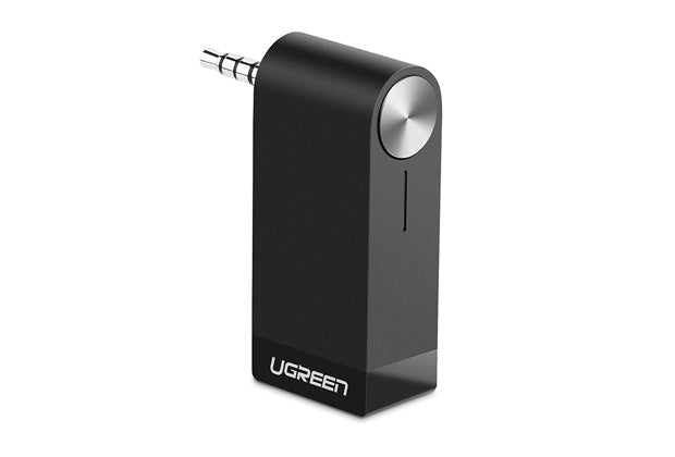 UGREEN Wireless Bluetooth 4.1 Music Audio Receiver Adapter with Mic & Batery - black (30348) V28-ACBUGN30348