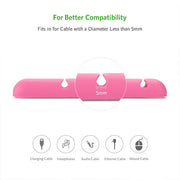 UGREEN Cable Organizer (2pcs/pack) - Pink (30483) V28-ACBUGN30483