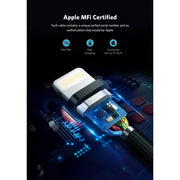 UGREEN 30589 iPhone 8-pin to USB2.0 Sync & Charging Cable 2M Gold V28-ACBUGN30589