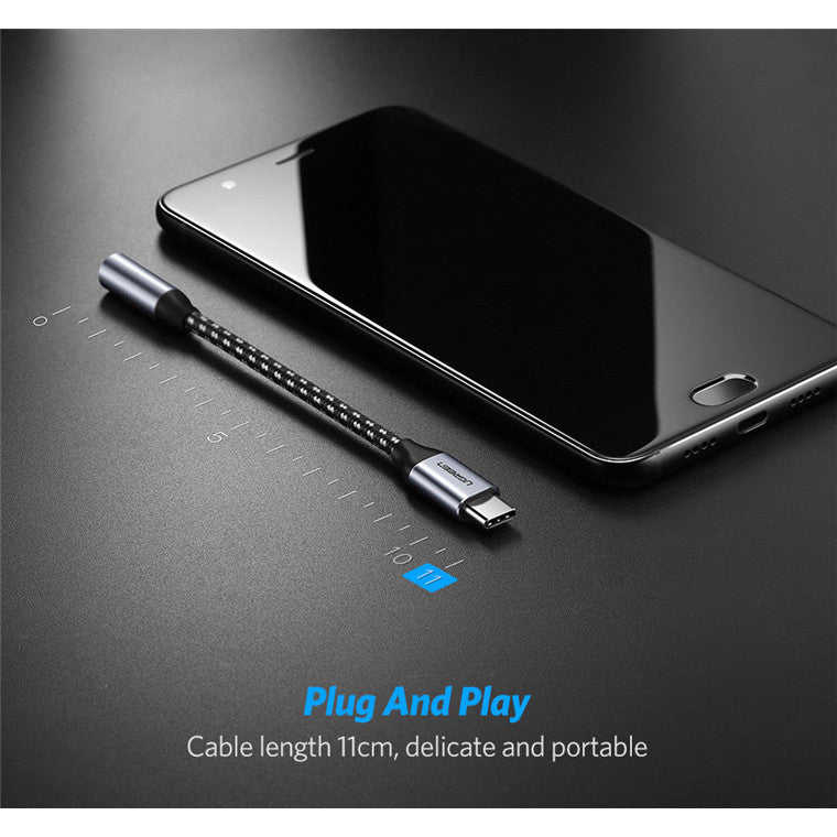 UGreen Type C to 3.5mm Female cable 10CM 30632 V28-ACBUGN30632