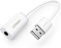 UGREEN USB A Male to 3.5 mm Aux Cable (White) V28-ACBUGN30712