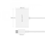 UGREEN 30843 Type-C to HDMI VGA Converter White V28-ACBUGN30843