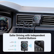 UGREEN 35002 Bluetooth 5.4 Aux Car Adapter (Enhanced Connection & Noise Cancellation) V28-ACBUGN35002