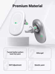 UGREEN 40117 Magnetic Wireless Car Charger V28-ACBUGN40117