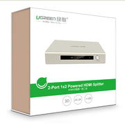 UGREEN HDMI 1 x 2 Amplifier Splitter Zinc Alloy (40276) V28-ACBUGN40276