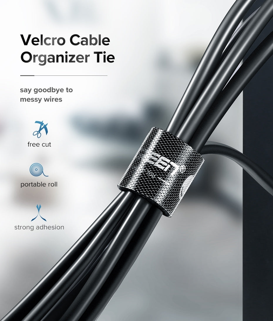 UGREEN 40354 Cable Organizer 2m (Black) V28-ACBUGN40354