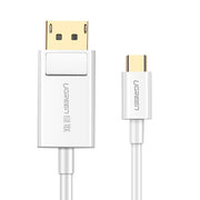 UGREEN USB Type C to DP Cable 1.5m (White) 40420 V28-ACBUGN40420