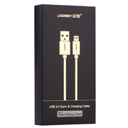 UGREEN MFI Certified Cable for iPhone 1M Dark brown 40689 V28-ACBUGN40689
