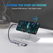 UGREEN TypeC 5 in 1 Adaptor - HDMI + USB 3.0*3 + TypeC PD Power Converter (50209) V28-ACBUGN50209