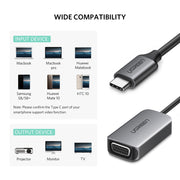 UGreen USB Type C to VGA Converter 50316 V28-ACBUGN50316