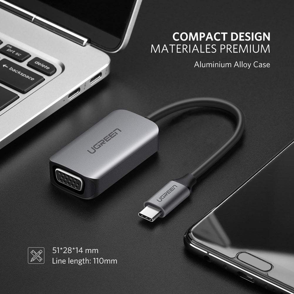 UGreen USB Type C to VGA Converter 50316 V28-ACBUGN50316