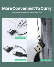 UGREEN 50568 USB-C 3.1 Female to USB-A 2.0 Male Adapter V28-ACBUGN50568