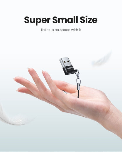 UGREEN 50568 USB-C 3.1 Female to USB-A 2.0 Male Adapter V28-ACBUGN50568