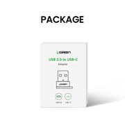 UGREEN 50568 USB-C 3.1 Female to USB-A 2.0 Male Adapter V28-ACBUGN50568