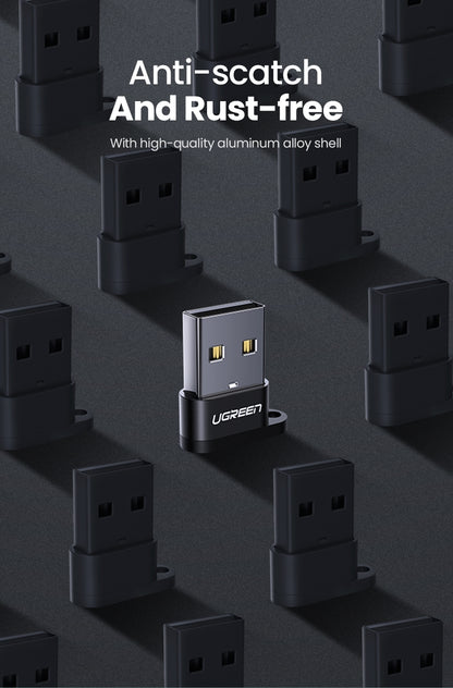 UGREEN 50568 USB-C 3.1 Female to USB-A 2.0 Male Adapter V28-ACBUGN50568