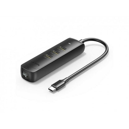 UGREEN 50627 USB-C to USB-A 3-Port Hub with RJ45 Gigabit Ethernet V28-ACBUGN50627