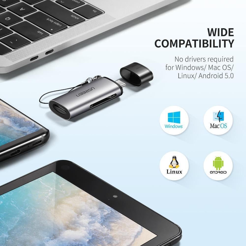 UGREEN 50704 USB-C SD Card Reader V28-ACBUGN50704