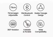 UGREEN 50735 Tripod Selfie Stick V28-ACBUGN50735