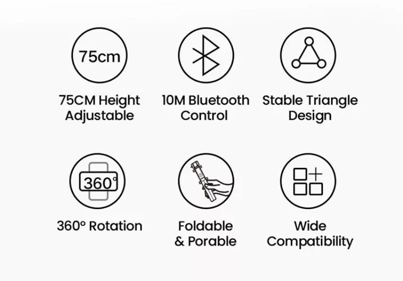 UGREEN 50735 Tripod Selfie Stick V28-ACBUGN50735