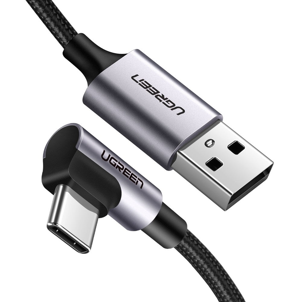 UGreen Angled USB C Type to USB 2.0A Cable 1.0m 50941 V28-ACBUGN50941