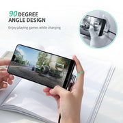 UGreen Angled USB C Type to USB 2.0A Cable 1.0m 50941 V28-ACBUGN50941