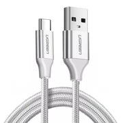UGREEN 60121 USB 2.0 Type-A to Type-C Male Nickel Plated Cable 1M (White) V28-ACBUGN60121
