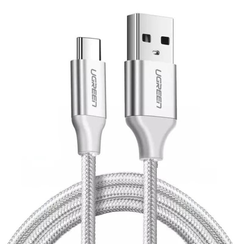 UGREEN 60121 USB 2.0 Type-A to Type-C Male Nickel Plated Cable 1M (White) V28-ACBUGN60121