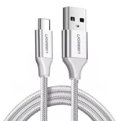 UGREEN 60121 USB 2.0 Type-A to Type-C Male Nickel Plated Cable 1M (White) V28-ACBUGN60121