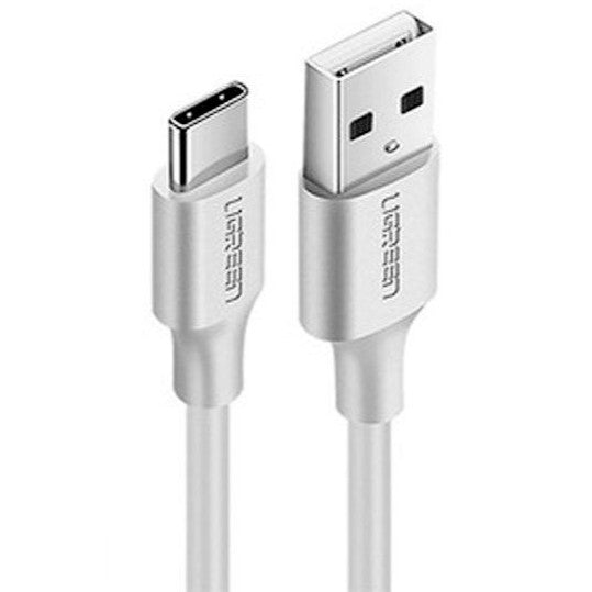 UGREEN 60123 USB 2.0 Type-A to Type-C Male Nickel Plated 2M (White) V28-ACBUGN60123