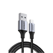 UGREEN 60158 USB-A to 8-pin iPhone Charging Cable 2M Black V28-ACBUGN60158