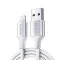 UGREEN 60163 USB-A to 8-pin iPhone Charging Cable 2M Silver V28-ACBUGN60163