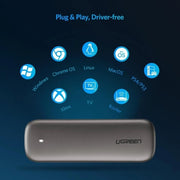 Ugreen M.2 B-Key Hard Drive Enclosure (6Gbps) 60355 V28-ACBUGN60355